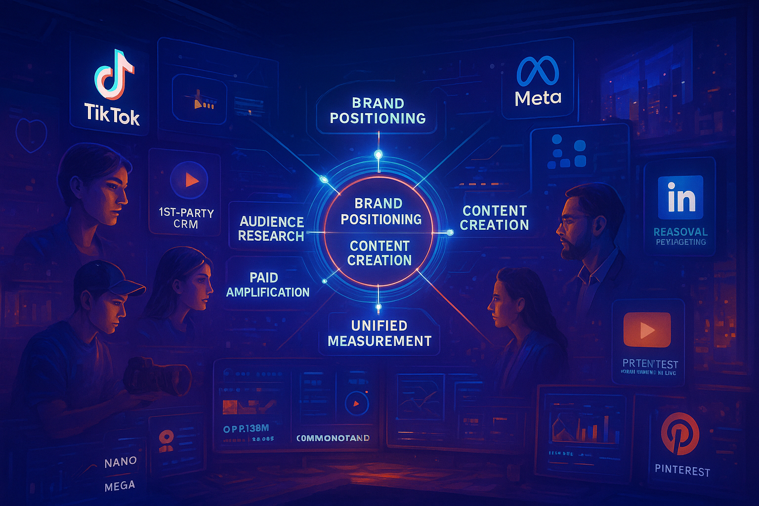 Maximizing Brand Impact: Social Media Marketing, Influencer Partnerships, and Audience Targeting in One Unified Digital Advertising Strategy